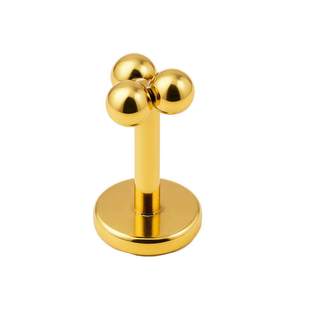 Titan Aufsatz mit Innengewinde – Dreikugel-Design