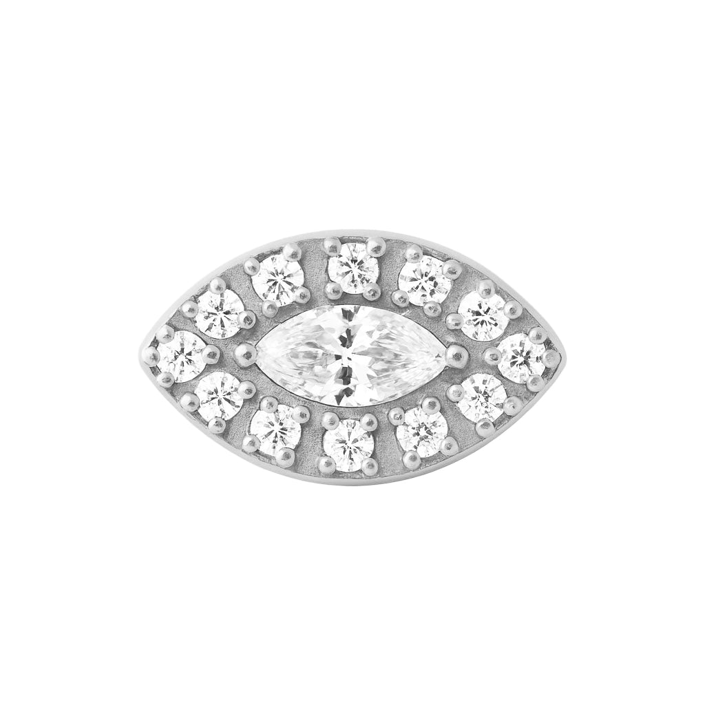 Titan Aufsatz groß – Kristall-Oval