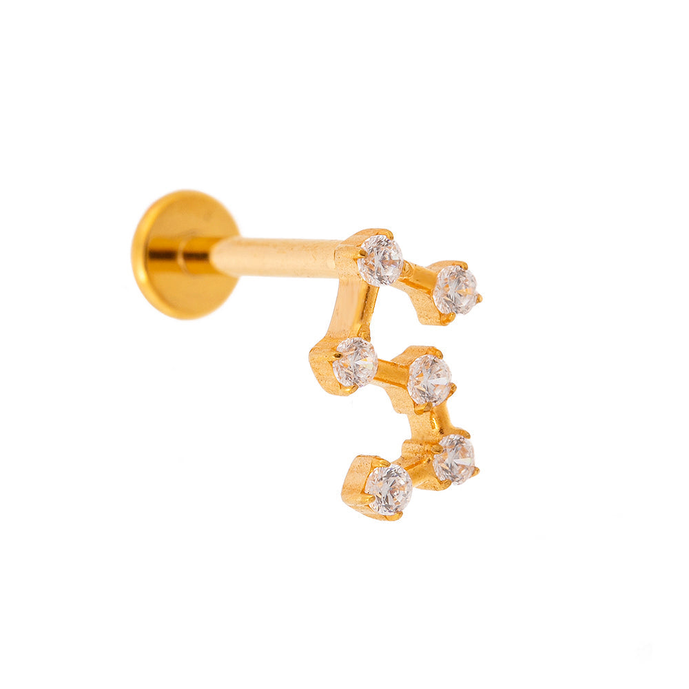 Titan-Labret – Kristallsterne in Konstellationsform