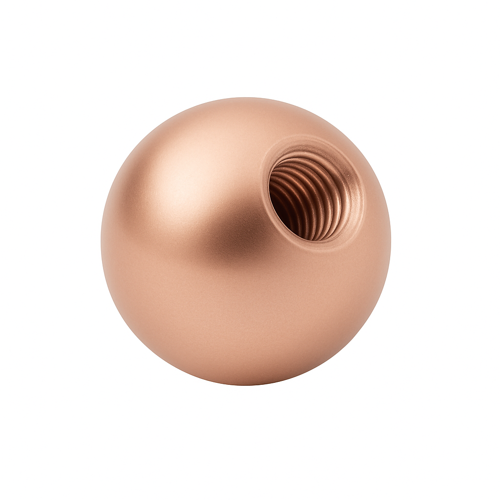 Titan Kugel gekörnt