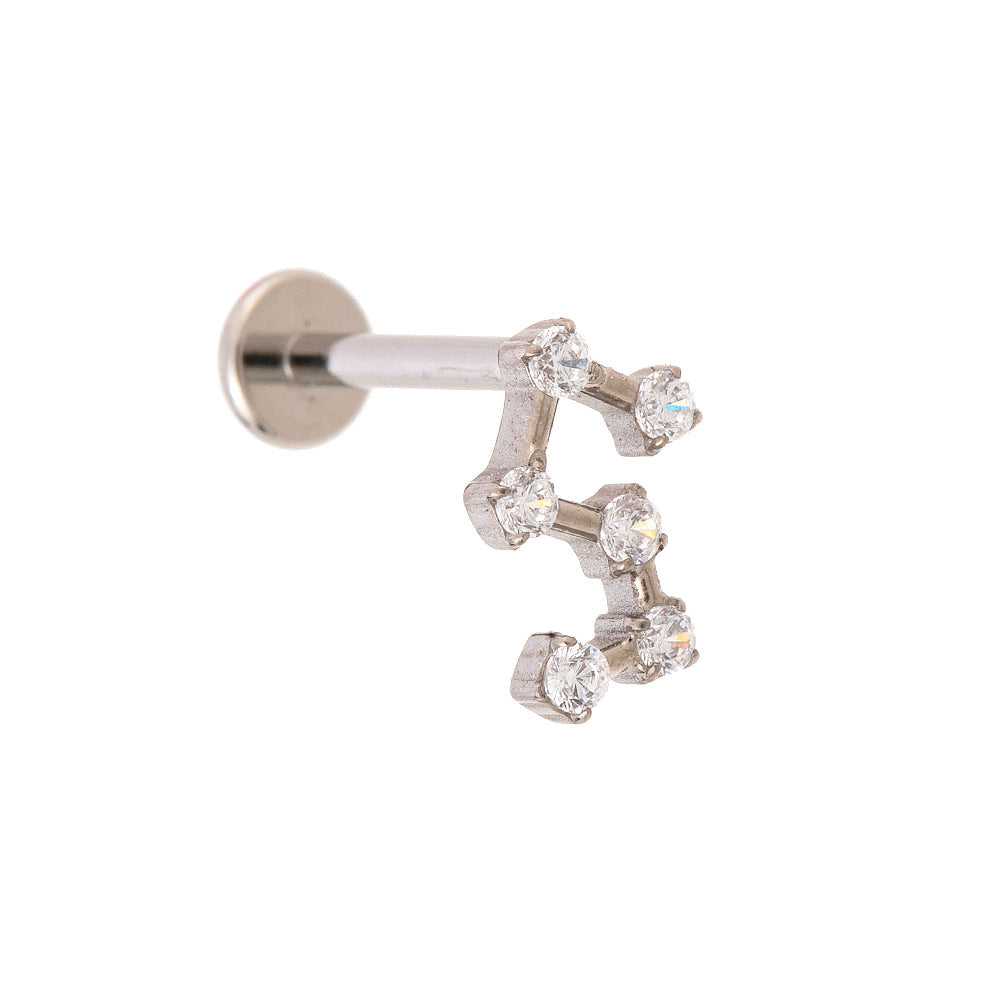 Titan-Labret – Kristallsterne in Konstellationsform