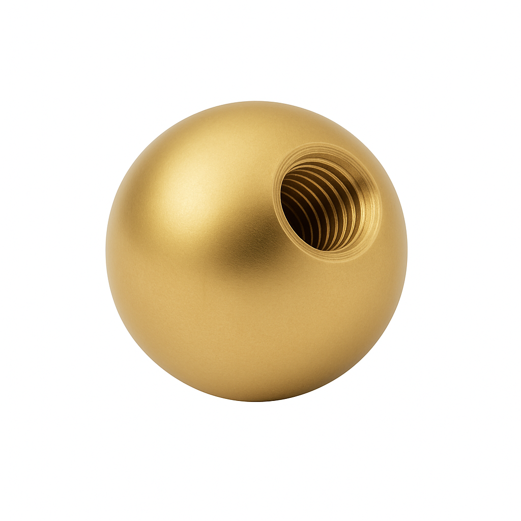 Titan Kugel gekörnt