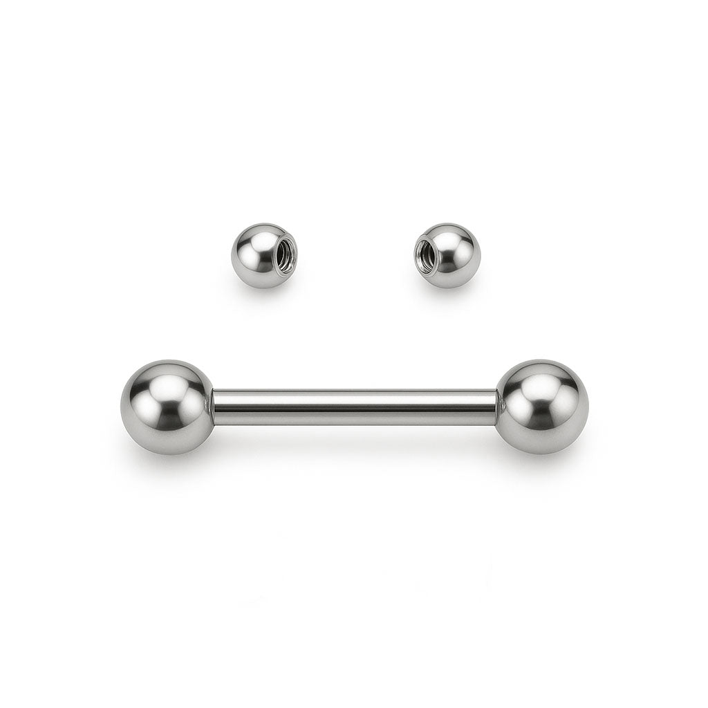 Titan Barbell mit einem Außengewinde