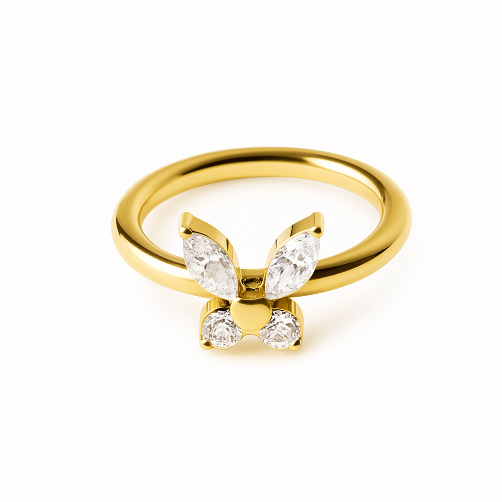 Titan Segmentring Schmetterling