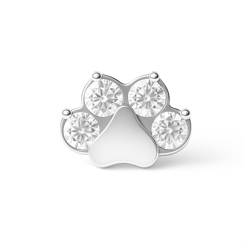 Titan Aufsatz – Pfote mit Kristallen